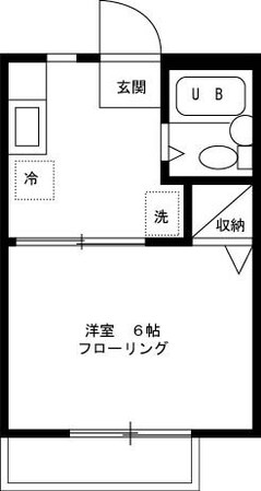 新中野駅 徒歩7分 1階の物件間取画像